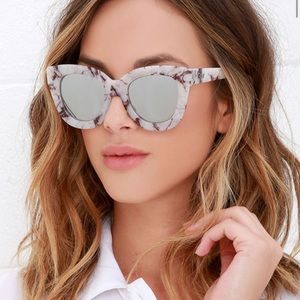 Quay Australia Sugar and Spice marble sunglasses